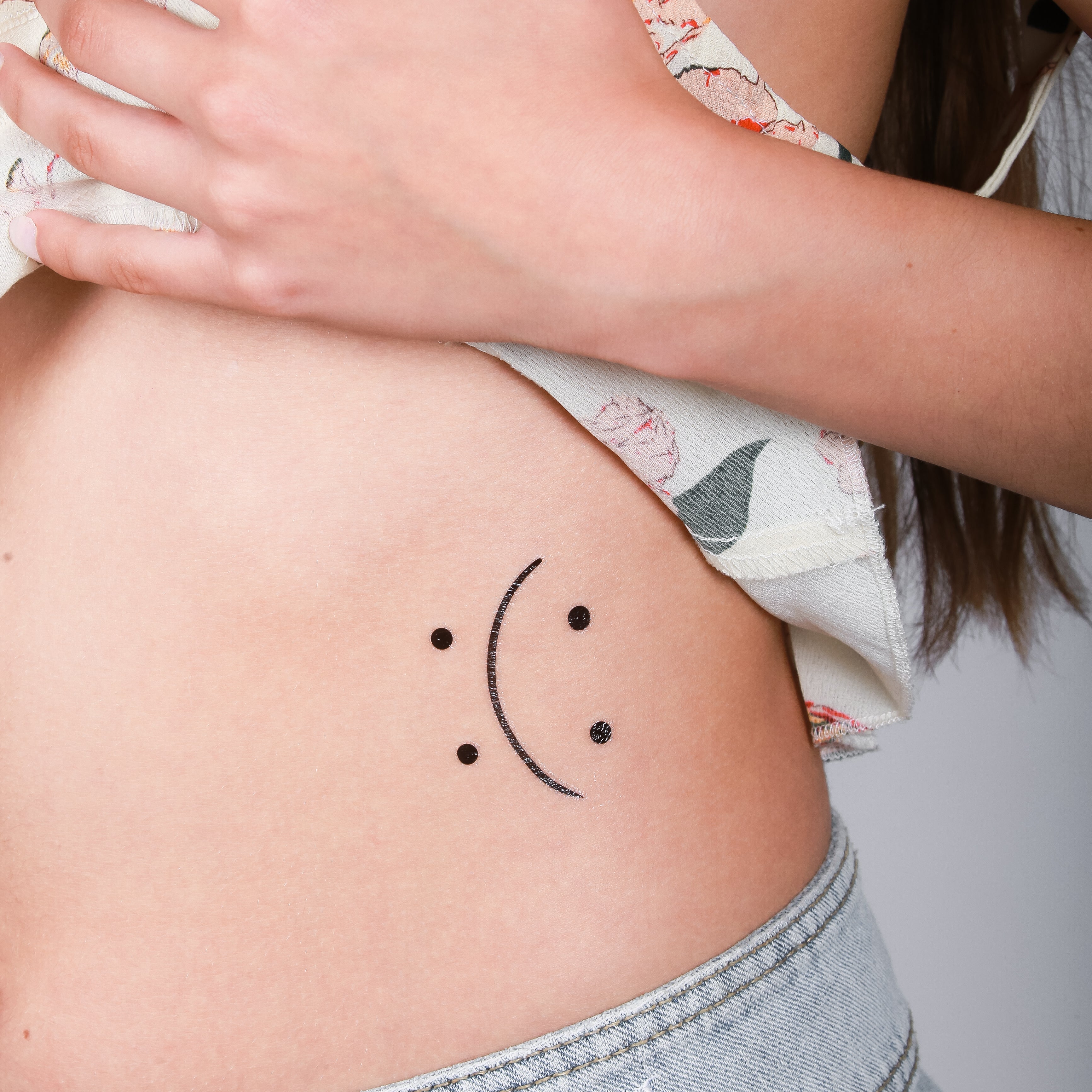 Sad Emoticon Tattoos