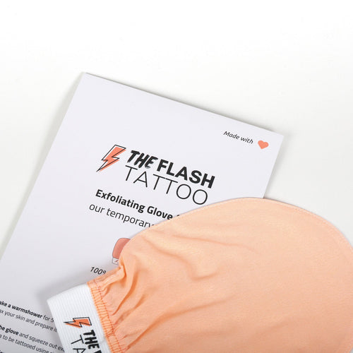 Exfoliërende handschoen