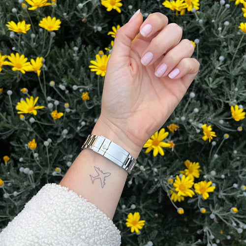Vliegtuig tattoo