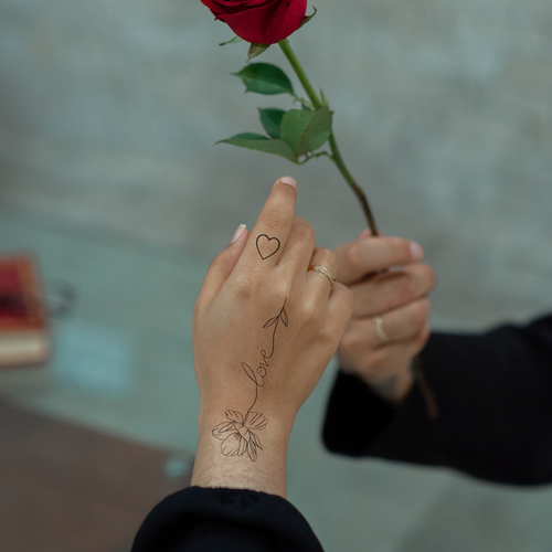 Klaproos tatoeage
