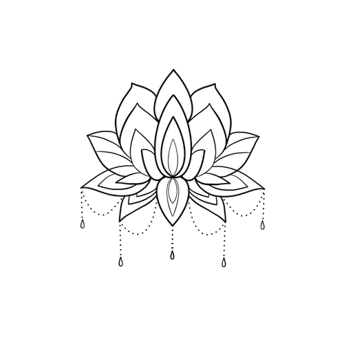 Lotus tatoeage
