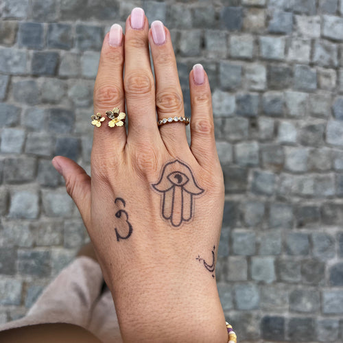 Fatma's hand