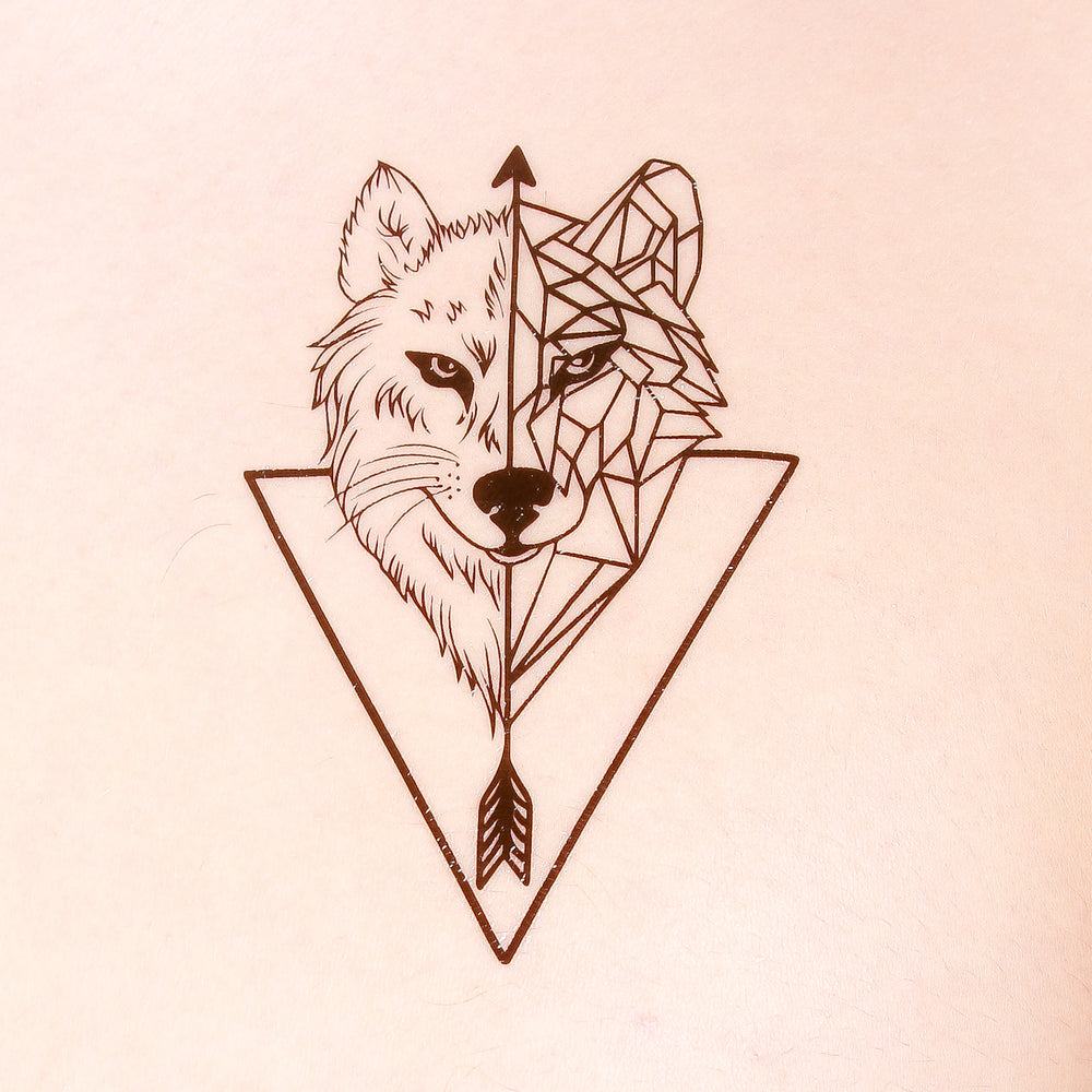 Geometrische wolf