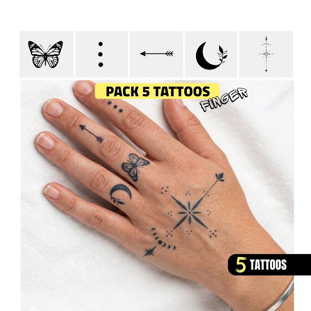Vinger tatoeage