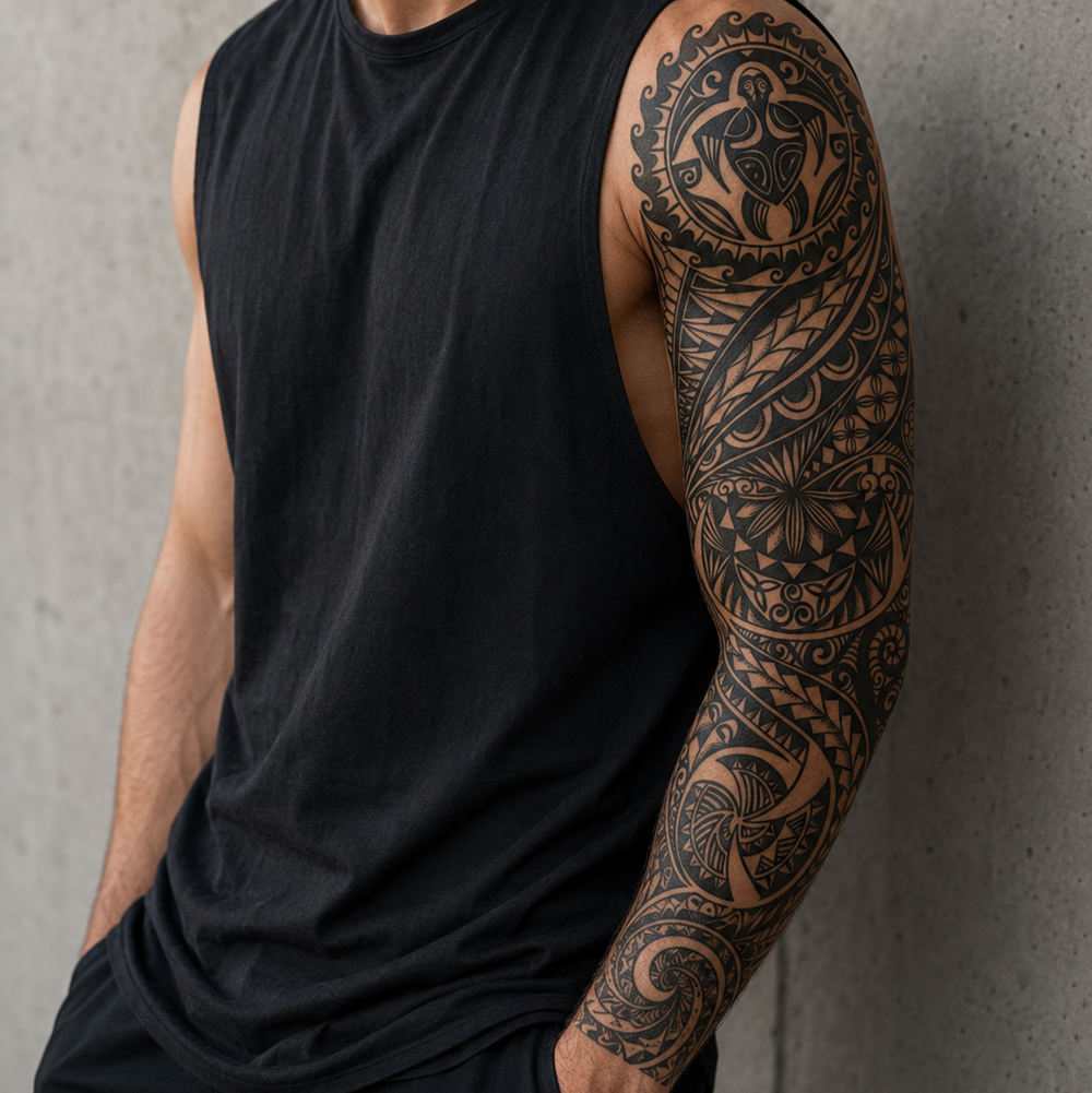 Maori sleeve