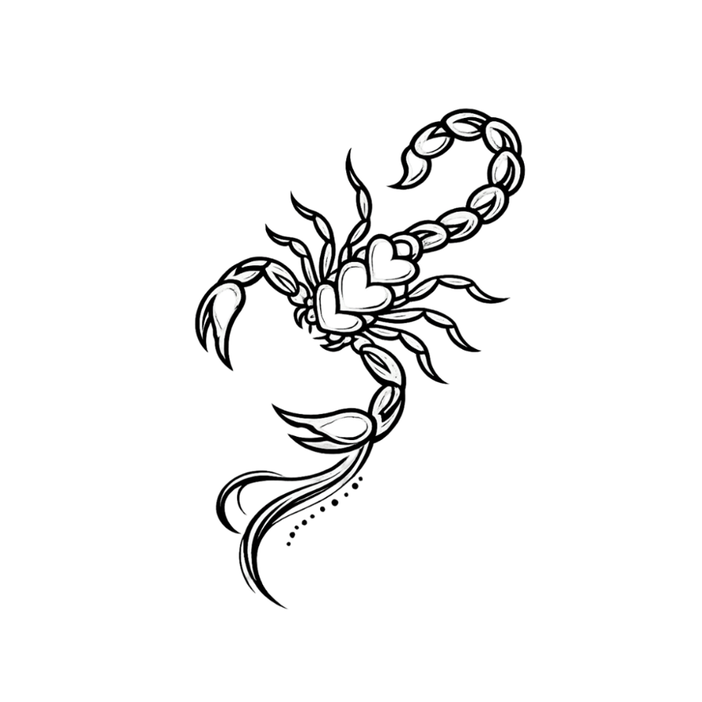 Scorpion coeur