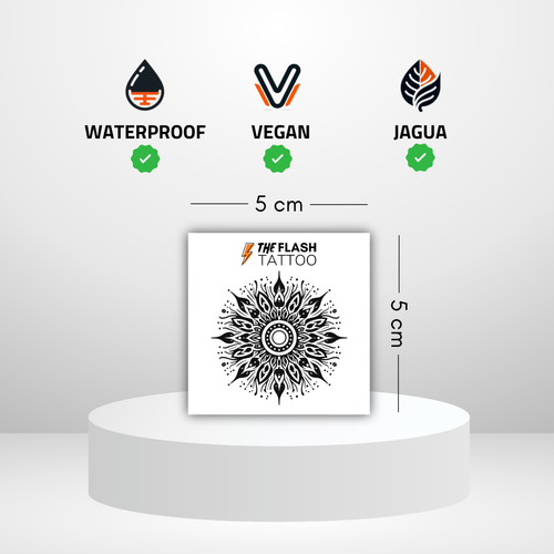 Tatouage temporaire soleil