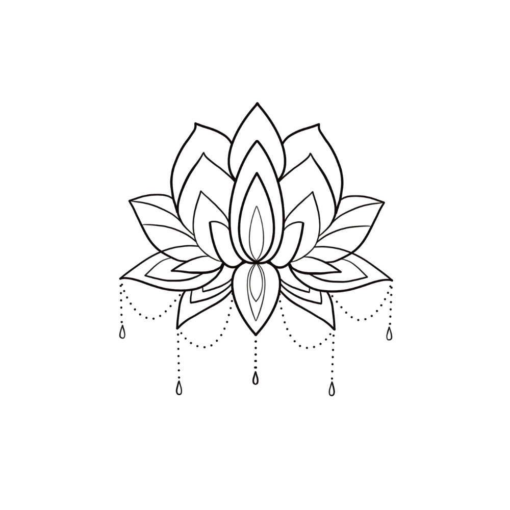 Lotus tatoeage