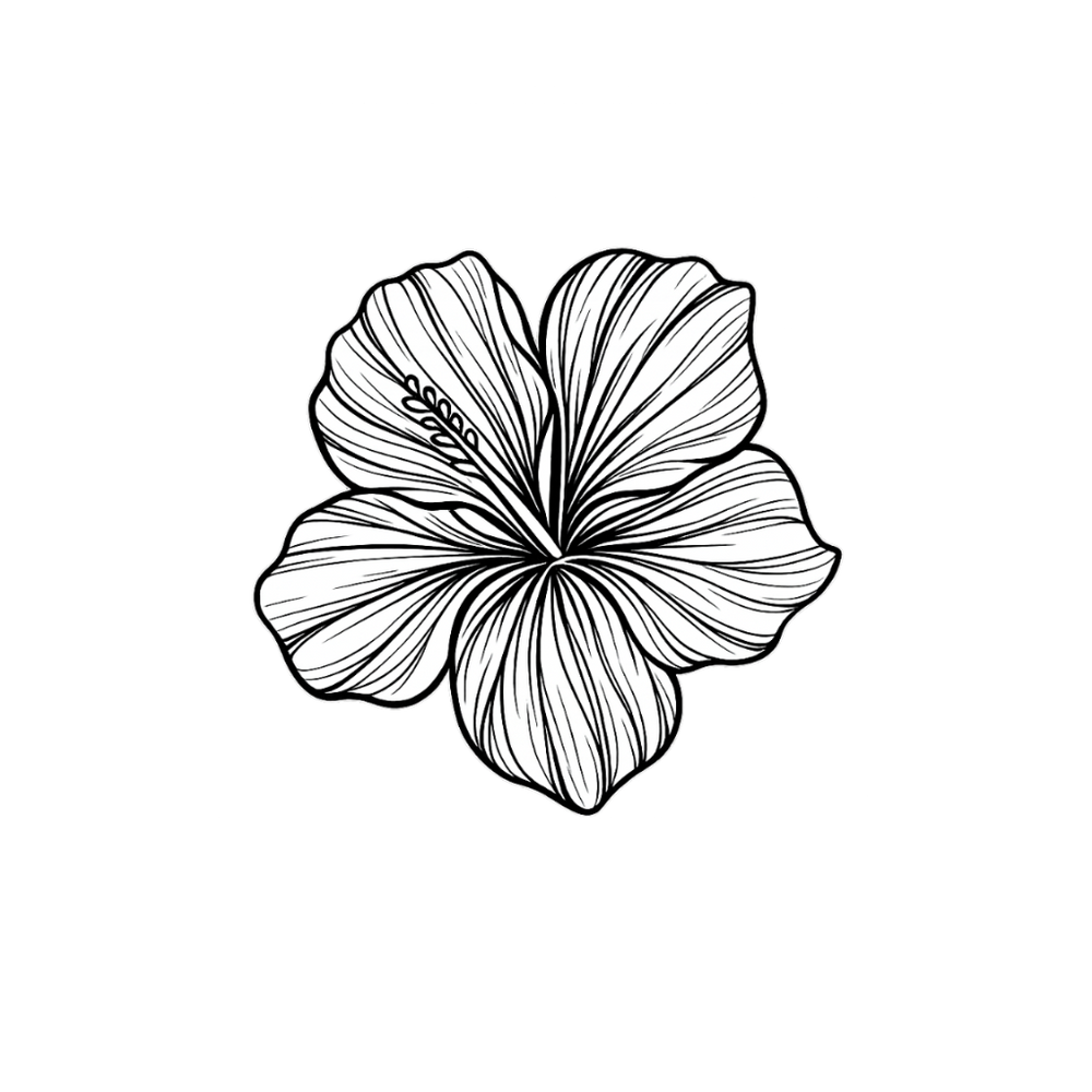 Tatouage hibiscus