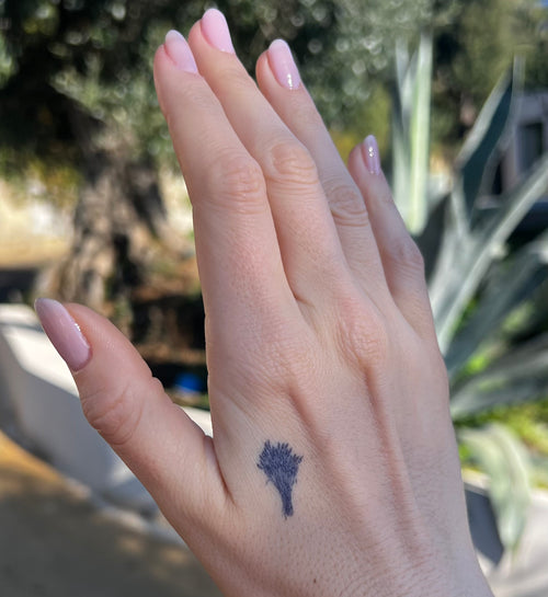 Lavendel tatoeage