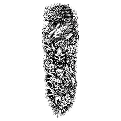 Japon sleeve