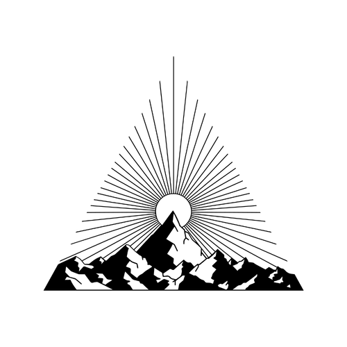 Driehoekige berg