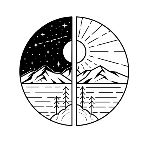 Yin yang berg