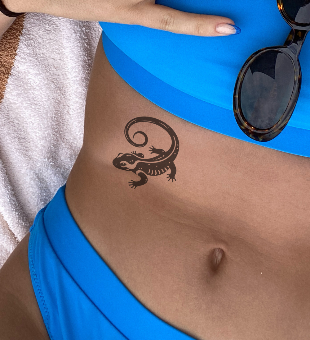 Salamander tattoo