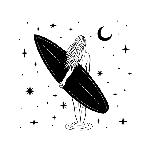 Kosmisch surfen