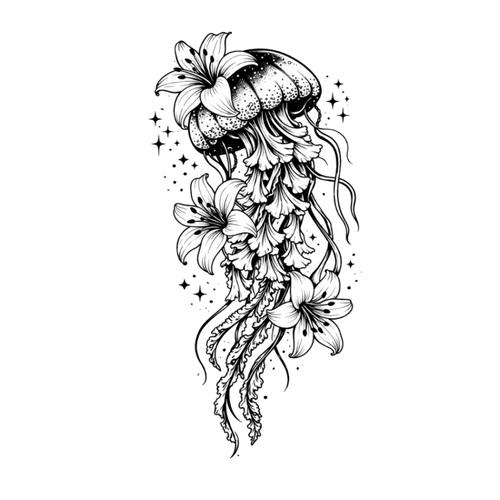 Tatouage méduse