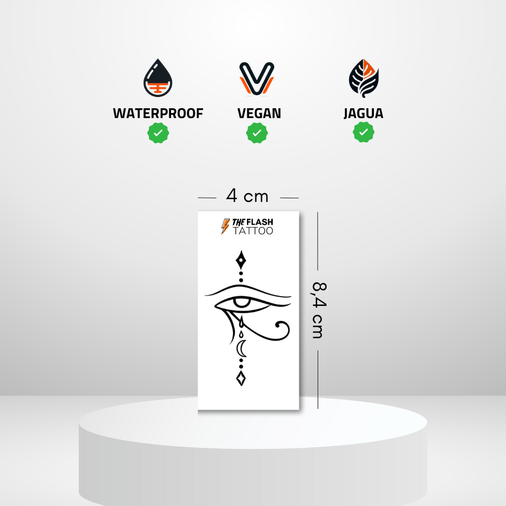 Tatouage ephemere oeil de horus protection egyptien